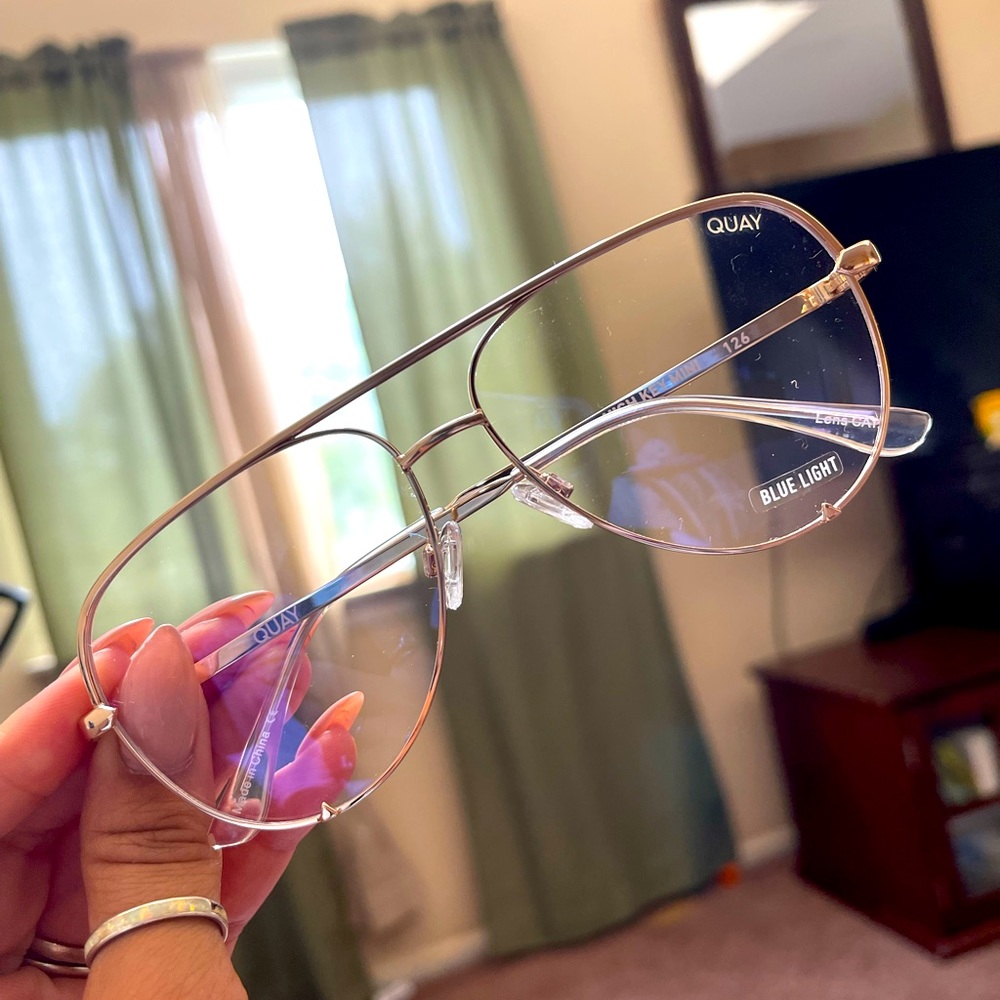 Quay High Key Mini bluelight glasses